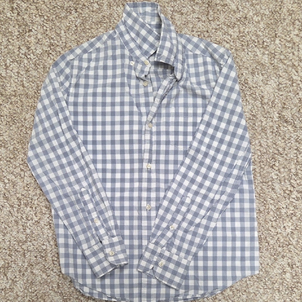 Crewcuts Kids Gingham Button-Down Shirt